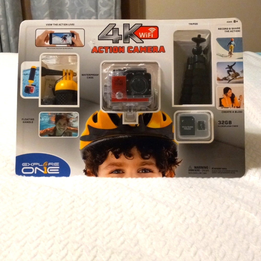 4K WiFi action camera